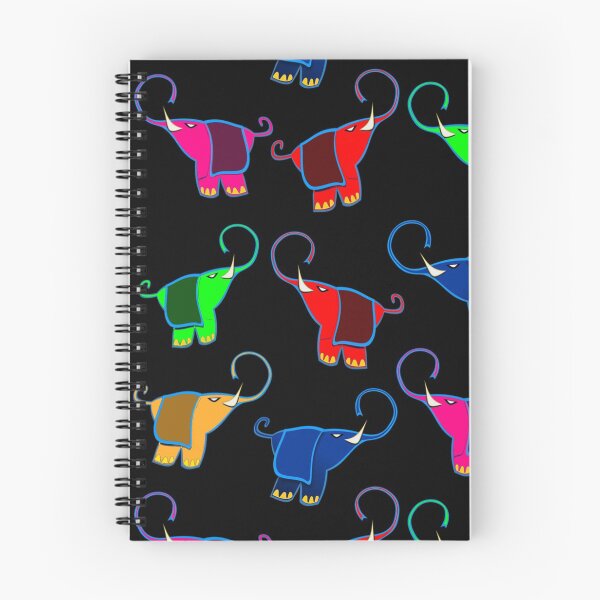 Item preview, COLORFUL CUTE  LITTLE ELEPHANTS designed and sold by samArtline.