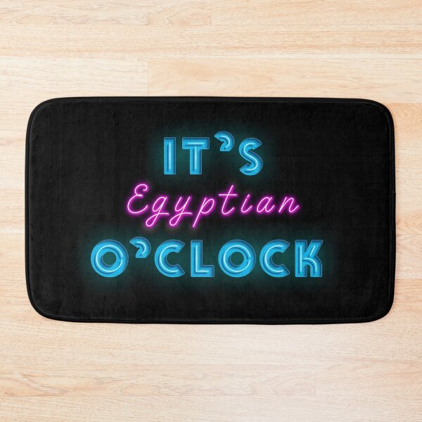Item preview, Egyptian O`clock Cool Neon Sign For Egyptian soulmate designed and sold by Urosek.