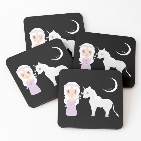 Item preview, Lady Amalthea and Unicorn designed and sold by cgcreation.