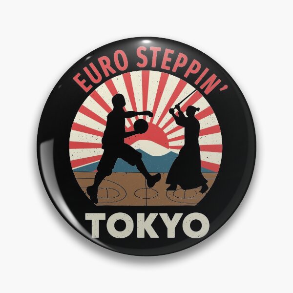 Item preview, Euro Steppin' Tokyo Basketball Mt.Fuji Samurai Duel designed and sold by owenbaileyhii.