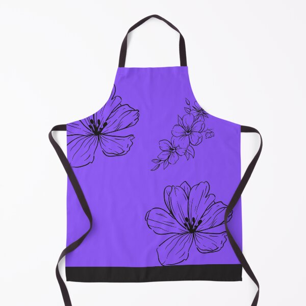 Item preview, Black blue flower designed and sold by ArtiVibe01.