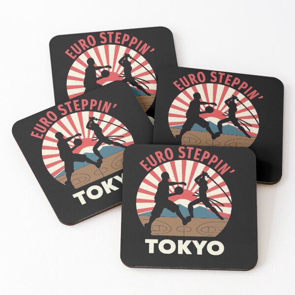 Item preview, Euro Steppin' Tokyo Basketball Mt.Fuji Samurai Duel Retro designed and sold by owenbaileyhii.