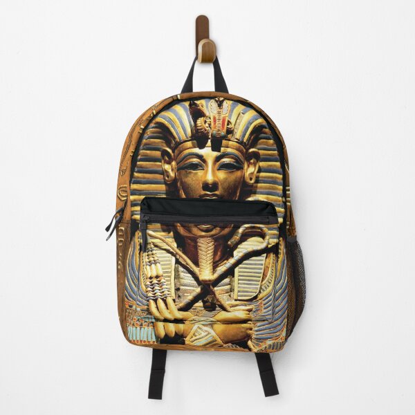 Item preview, King Tutankhamun Ancient Egyptian Art Gold Hieroglyphic Writing designed and sold by mpdesigns73.