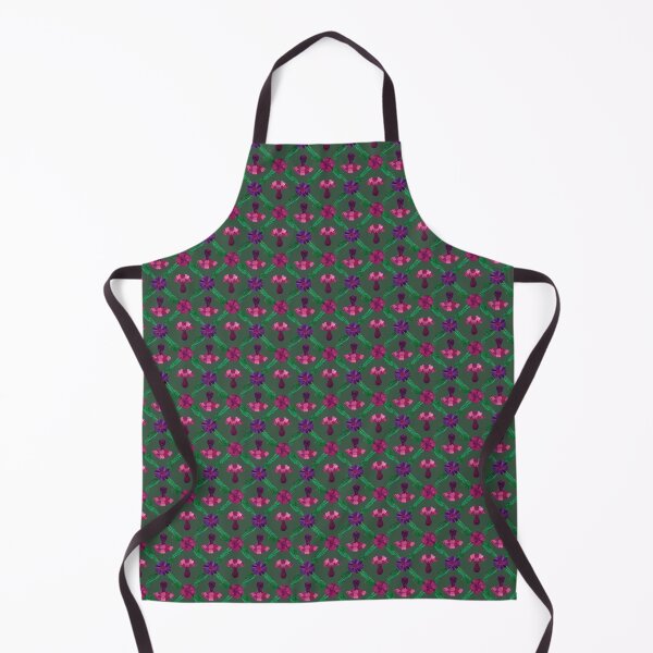 Item preview, Floral Lattice on Dark Green designed and sold by JPuckett-Design.