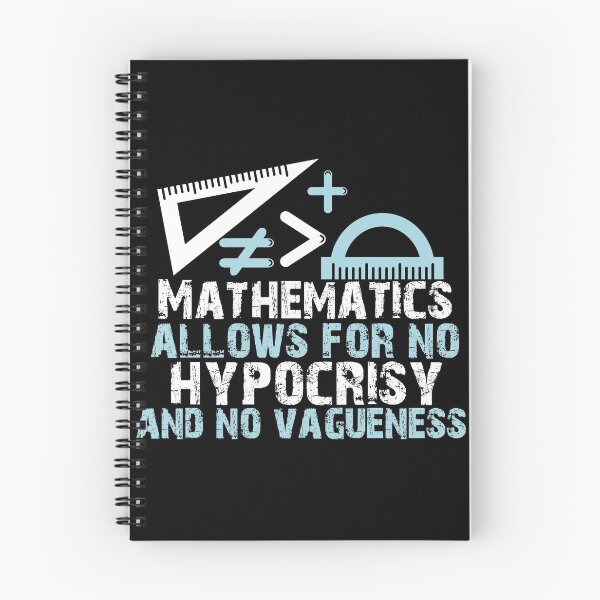 Item preview, mathematics allows no hypocrisy and no vagueness designed and sold by Wideworld.