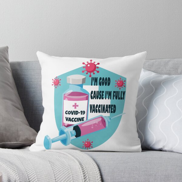 Item preview, i'm good cause i'm fully vaccinated designed and sold by charaf19.