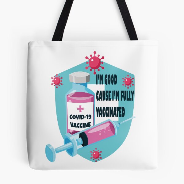 Item preview, i'm good cause i'm fully vaccinated designed and sold by charaf19.