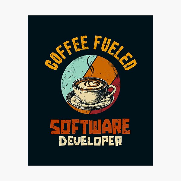 Artikel-Vorschau von Coffee Fueled Software Developer, designt und verkauft von JobSmith.