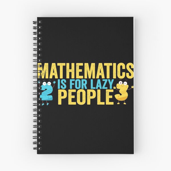 Item preview, mathematics is for lazy people funny designed and sold by Wideworld.