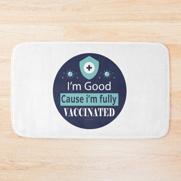 Item preview, i'm good cause i'm fully vaccinated designed and sold by charaf19.