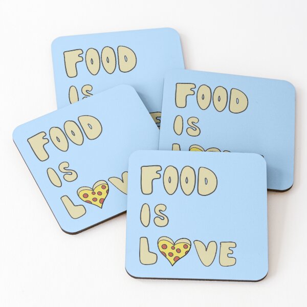 Item preview, Food is my Love Language Pizza designed and sold by emDesign123.