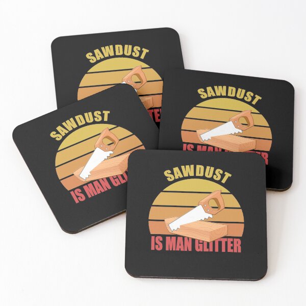 Item preview, Sawdust Is Man Glitter, Vintage designed and sold by Avishy.