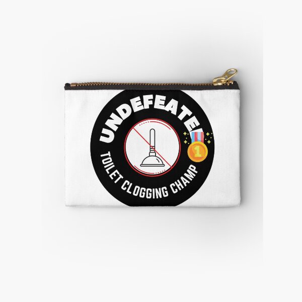 Item preview, Undefeated Toilet Clogging Champ designed and sold by besttwlife.
