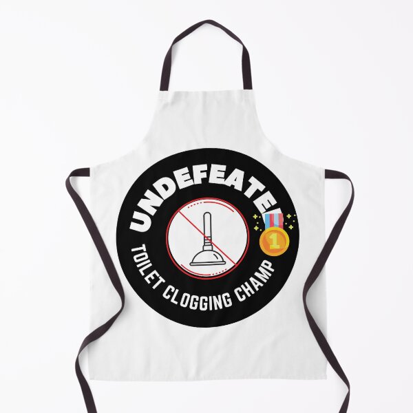 Item preview, Undefeated Toilet Clogging Champ designed and sold by besttwlife.