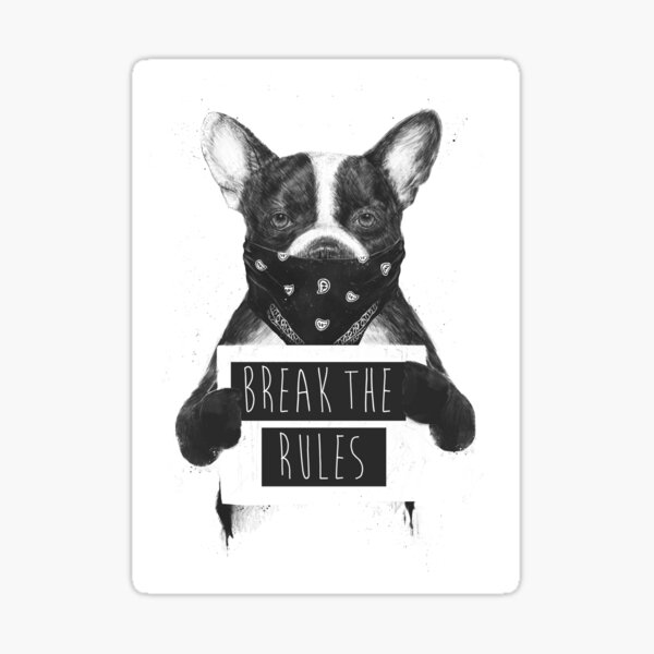 Aperçu de l'œuvre Chien rebelle créée et vendue par soltib.