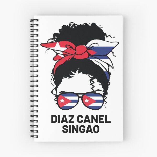 Item preview, Messy Hair Woman Bun Diaz Canel Singao Cuban Patria Y Vida designed and sold by Tatus Brinal.
