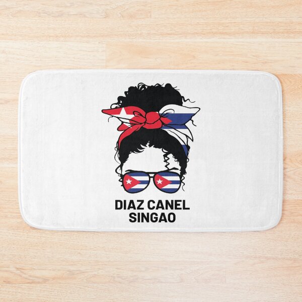 Item preview, Messy Hair Woman Bun Diaz Canel Singao Cuban Patria Y Vida designed and sold by Tatus Brinal.