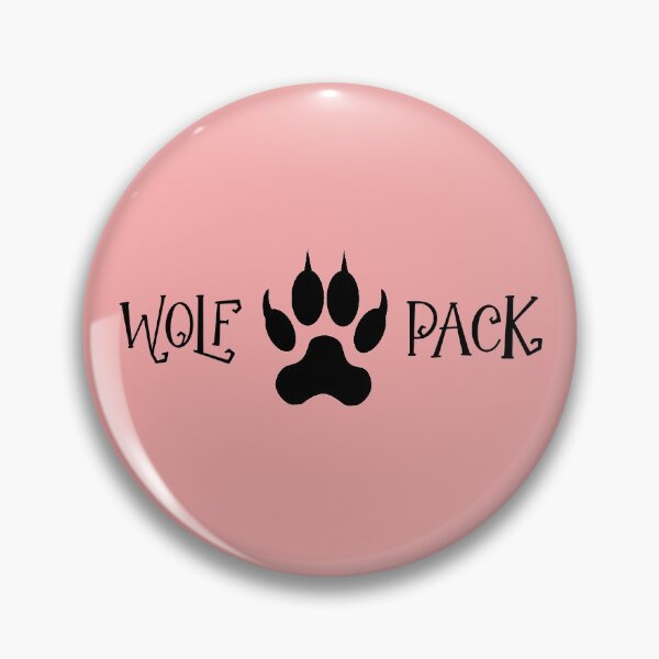 Item preview, Wolf Pack Paw Print designed and sold by LeftFieldFunny.