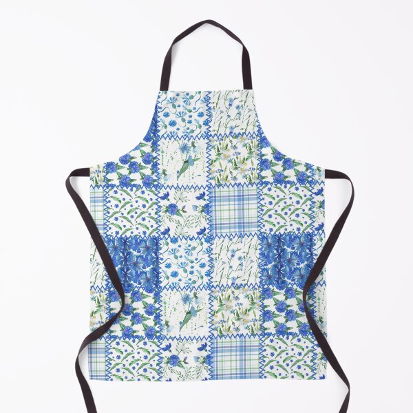 Item preview,  Floral colorful patchwork Quilting patterns designed and sold by DesignForGifts.
