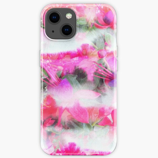 Floral Stripes iPhone Flexible Hülle