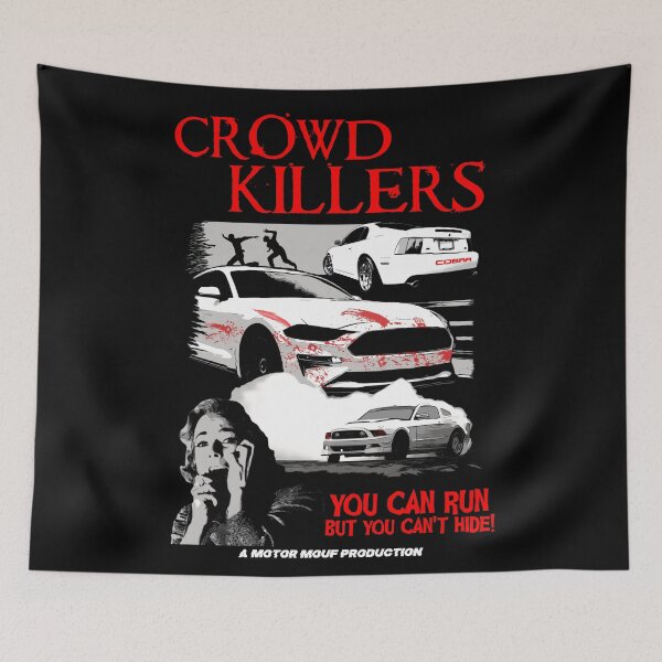 Item preview, ATTACK OF THE CROWD KILLERS  designed and sold by MotorMouf.