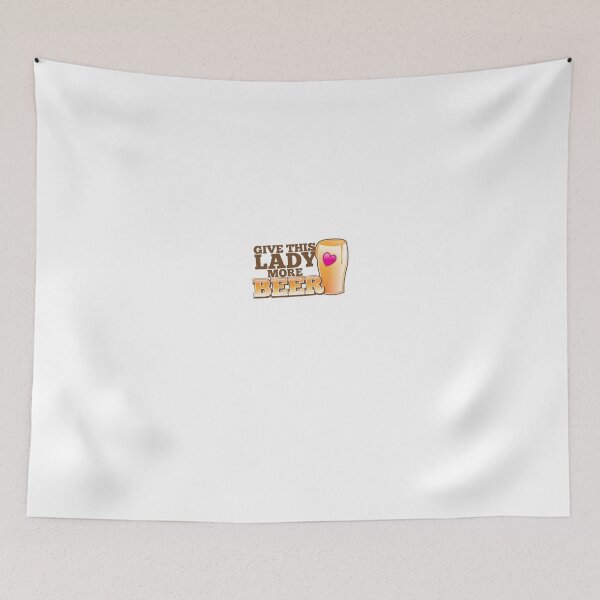 Item preview, GIVE This lady more BEER with a pint and heart designed and sold by jazzydevil.