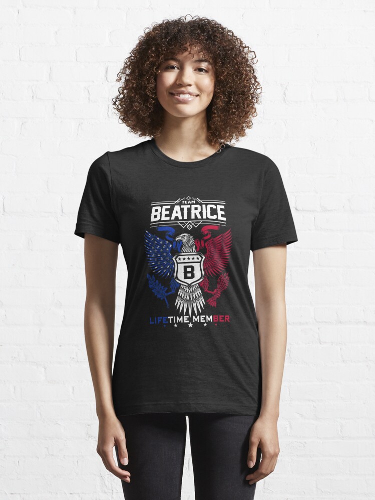 Beatrice Name T Shirt Beatrice Eagle Lifetime Member Gift Item