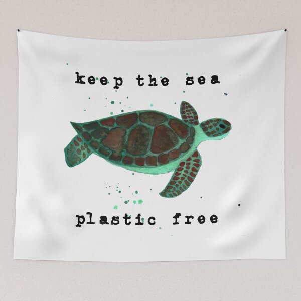 Item preview, Keep The Sea Plastic Free designed and sold by Martini-Four.