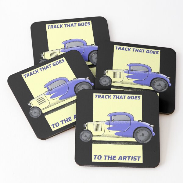 Item preview, ▶ ️ FUNNY CARS - TRACK THAT GOES TO THE ARTIST designed and sold by KHAOTICSHOP.