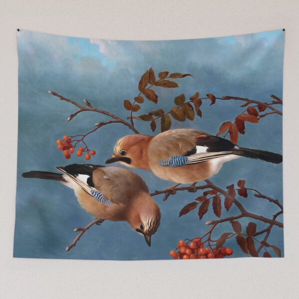 Item preview, Garrulus glandarius von Wright designed and sold by academic-art.