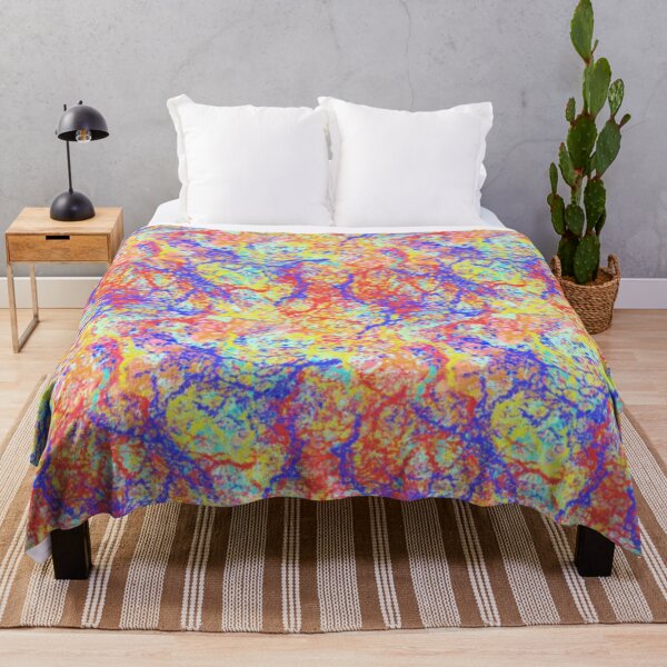Item preview, blue orange abstract designed and sold by WONDER-ANING.
