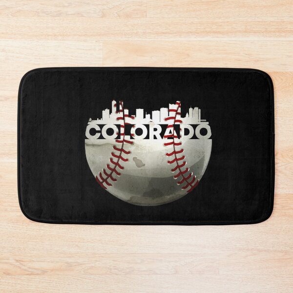 Item preview, Outstanding Colorado Baseball Ball With Real Denver Skyline From Colorado designed and sold by Urosek.