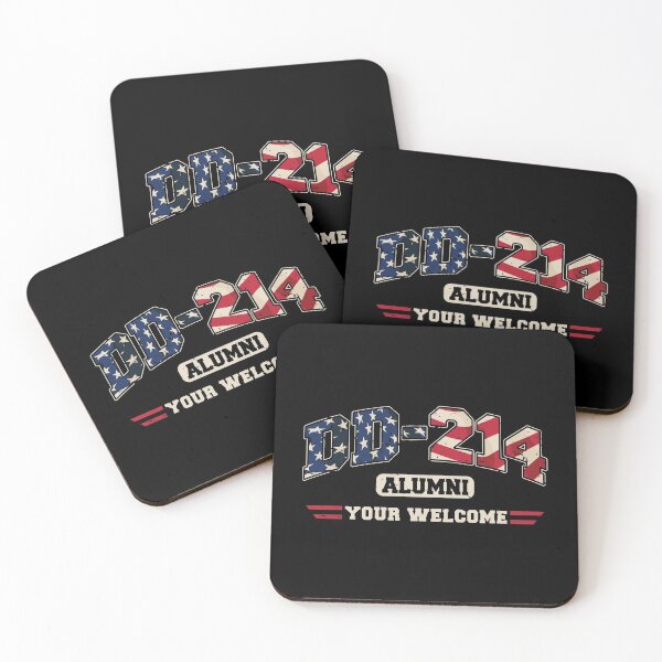 Item preview, DD-214 Alumni Your Welcome Military Veteran Vintage Red White and Blue designed and sold by hobrath.