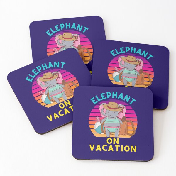 Item preview, Elephant On Vacation designed and sold by Keep Smiling.