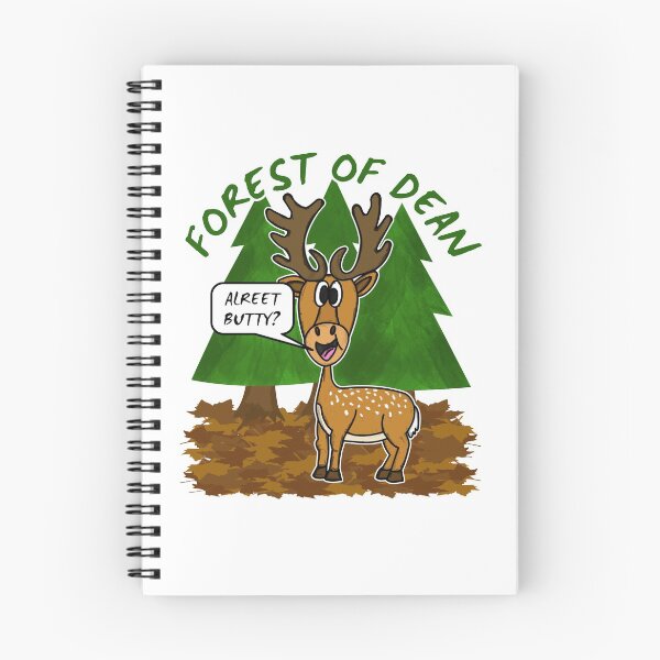 Item preview, Forest Of Dean Deer Funny Gloucestershire designed and sold by doodlerob.