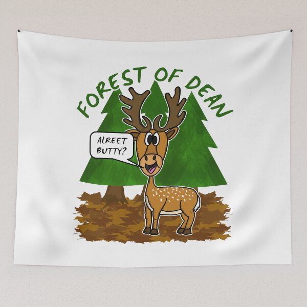 Item preview, Forest Of Dean Deer Funny Gloucestershire designed and sold by doodlerob.