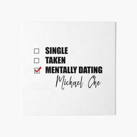 Artikel-Vorschau von Mental Dating Michael Che, designt und verkauft von Bend-The-Trendd.