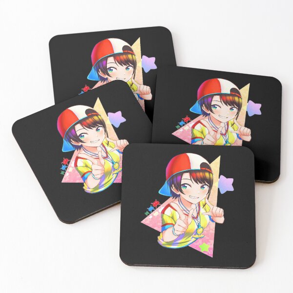 Item preview, oozora subaru sticker - oozora subaru Tshirt designed and sold by momenus.