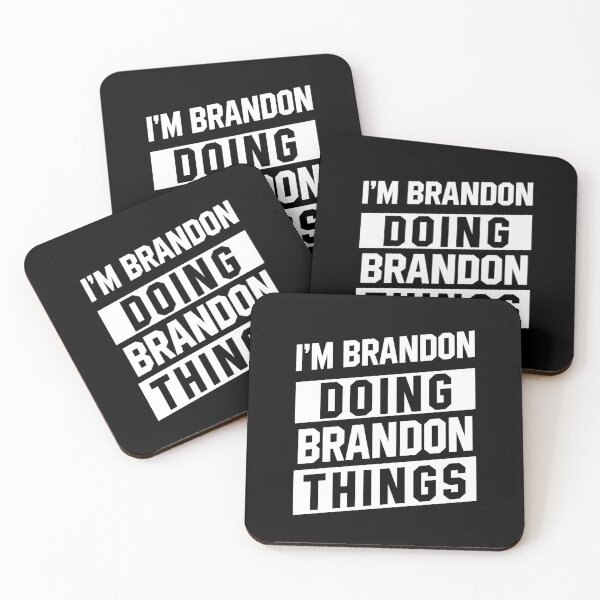 Item preview, I'm Brandon Doing Brandon Things - Funny First Name designed and sold by DiogoCalheiros.
