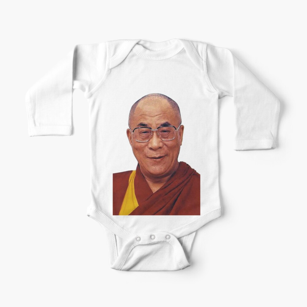 Body Para Bebe Dalai Lama Lideres Espirituales Del Pueblo Tibetano De Tomsredbubble Redbubble