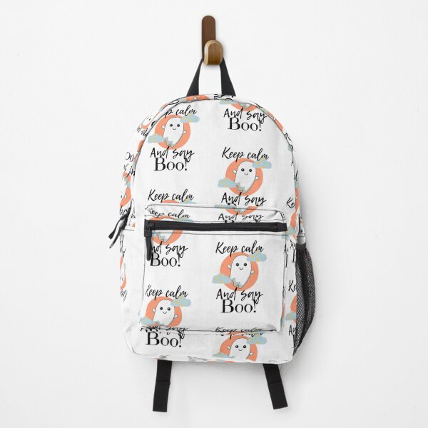 Item preview, Keep calm and say boo |cute halloween sticker designed and sold by Canfy Girl.