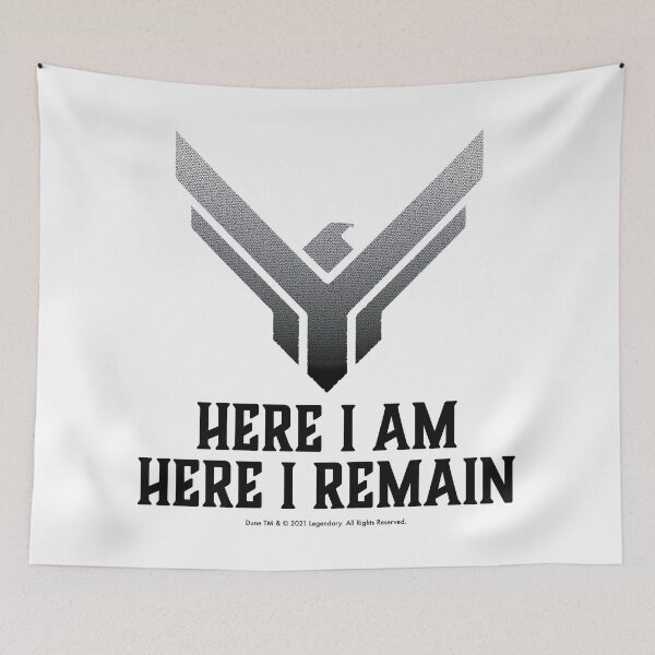 Item preview, Dune movie Atreides here I am, here I remain designed and sold by Eenig.