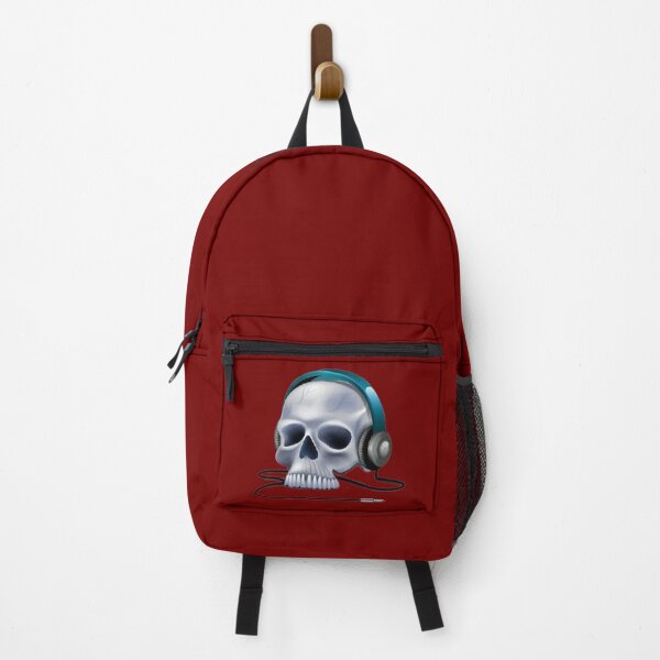 Item preview, Skull with headphones designed and sold by Doninni.
