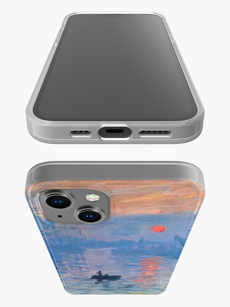Alternate view of CLAUDE MONET, Impression, Sunrise. iPhone Case
