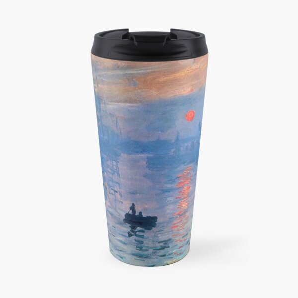CLAUDE MONET, Impression, Sunrise. Travel Mug