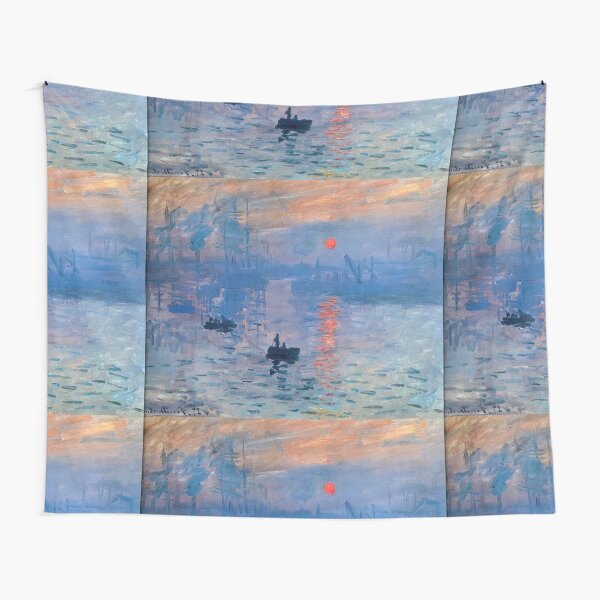 CLAUDE MONET, Impression, Sunrise. Tapestry