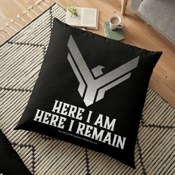 Dune movie Atreides here I am, here I remain Floor Pillow