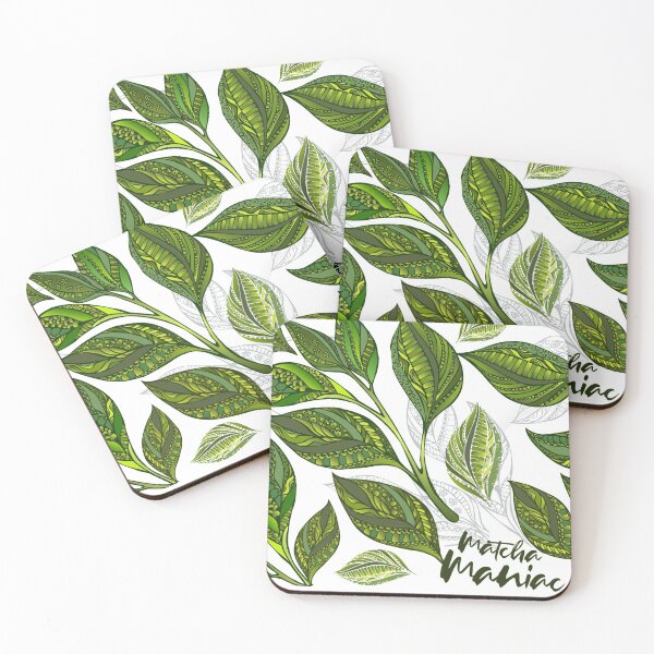 Item preview, Matcha Maniac Green Tea Leaves designed and sold by kansaikate.