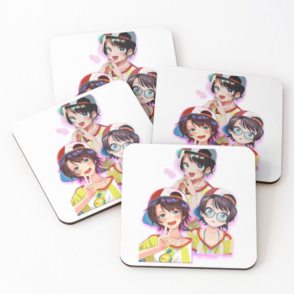 Item preview, oozora subaru sticker - oozora subaru anime fanart iphone case designed and sold by momenus.