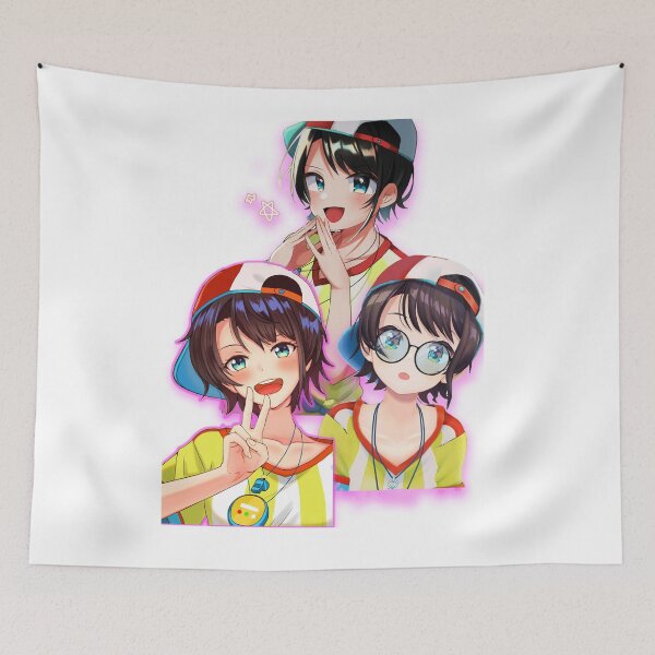 Item preview, oozora subaru sticker - oozora subaru anime fanart iphone case designed and sold by momenus.